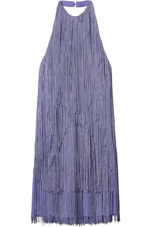 Twin-Set MYFO fringed mini dress