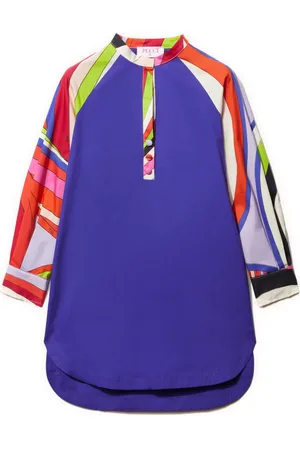 PUCCI Junior Iride-print cotton dress