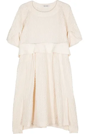 HENRIK VIBSKOV Resume textured-finish midi dress