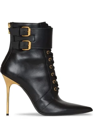 Balmain Uria lace-up ankle bots