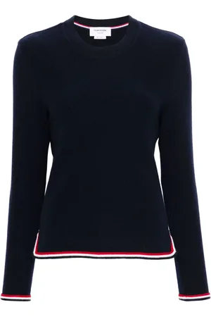 Thom Browne RWB-stripe cashmere jumper