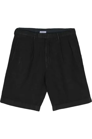 Boglioli Linen chambray bermuda shorts