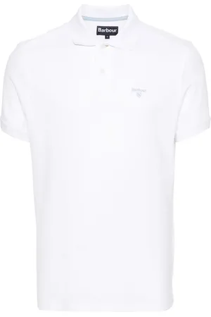 Barbour Logo-embroidered cotton polo shirt