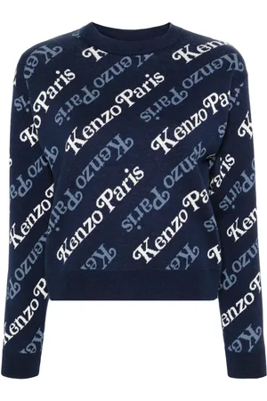 Kenzo Verdy logo-intarsia jumper