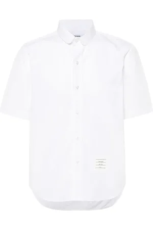 Thom Browne Short-sleeve poplin shirt