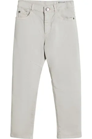 Brunello Cucinelli Contrast-stitching trousers