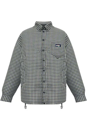 Dsquared2 Check-pattern padded jacket
