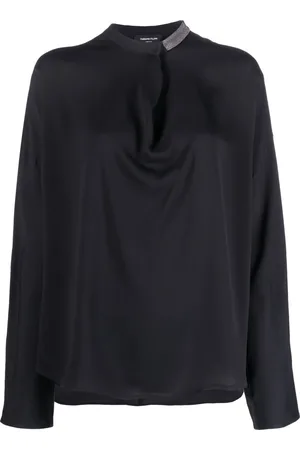 Fabiana Filippi Crystal-embellished blouse
