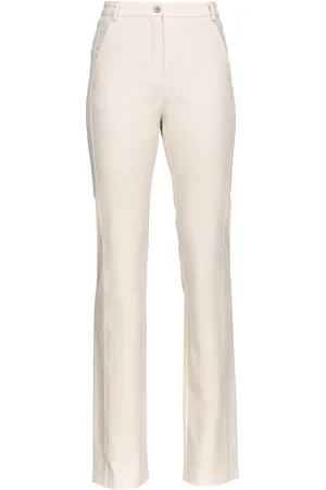 Pinko Straight-leg cotton trousers