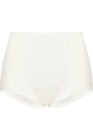 Dolce & Gabbana High-waisted satin briefs
