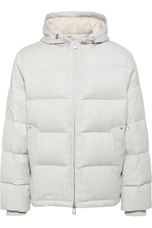 MAN ON THE BOON. Hooded padded jacket
