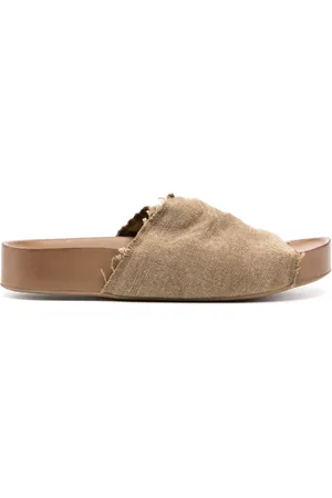 UMA WANG Distressed slides