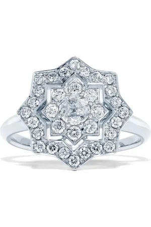 David Morris 18kt white gold Astra diamond ring