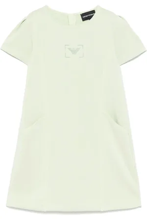 Emporio Armani Logo-embroidered dress