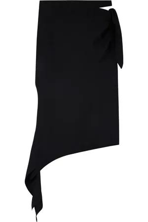 Courrèges Knot Slash midi skirt