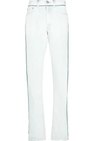 Maison Margiela Japanese denim turn-up jeans