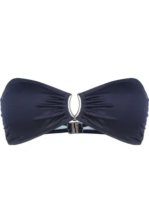 Lygia & Nanny Mika gathered-detail bikini top