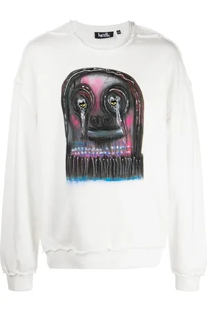 HACULLA Graphic-print cotton sweatshirt