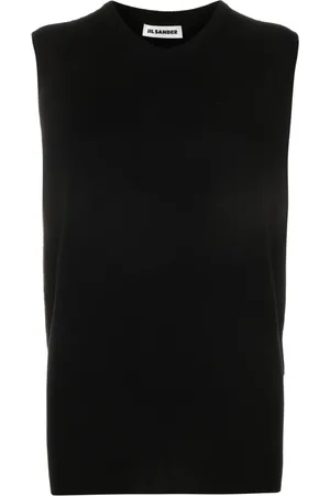 Jil Sander Sleeveless cashmere top