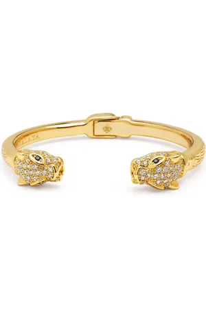 Nialaya Panther crystal-embellished bracelet