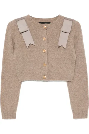 Cynthia Rowley Wool cropped cardigan