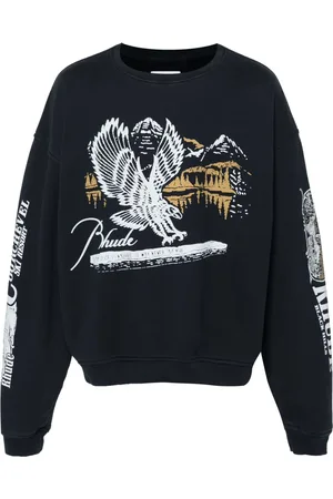 Rhude Graphic-print cotton sweatshirt