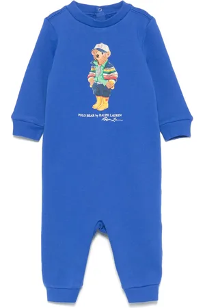 Ralph Lauren Polo Bear-motif romper