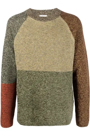 Woolrich Colour-block ribbed-knit jumper