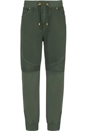 Balmain Jersey-panelled jeans