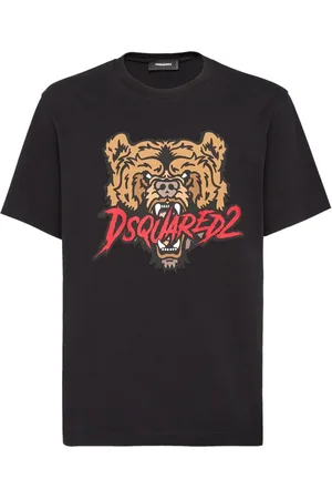 Dsquared2 Graphic-print cotton T-shirt
