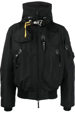 Parajumpers Logo-patch hooded jacket