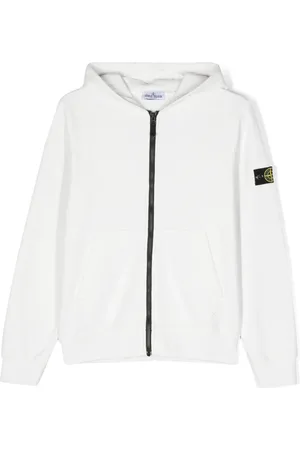 Stone Island Compass-motif hooded jacket
