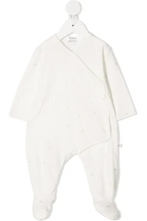 BONPOINT Cherry print wrap pyjamas