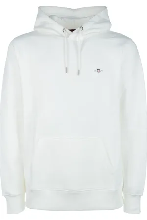 GANT Logo-embroidered hoodie
