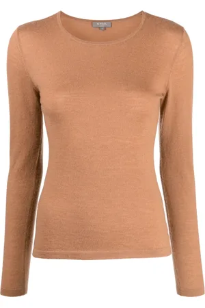N.PEAL Long-sleeve cashmere top