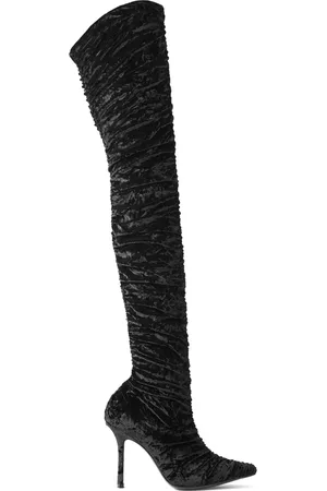 Jimmy Choo 100mm leather boots