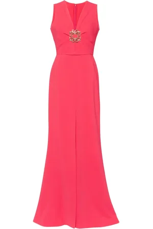Elie saab V-neck long dress