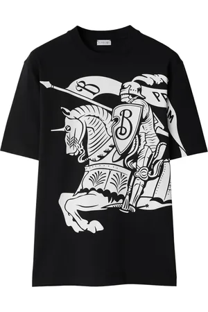 Burberry Equestrian Knight-print cotton T-shirt