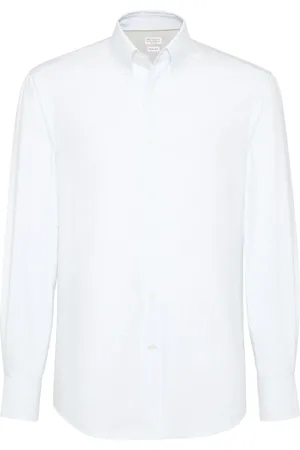 Brunello Cucinelli Striped cotton shirt
