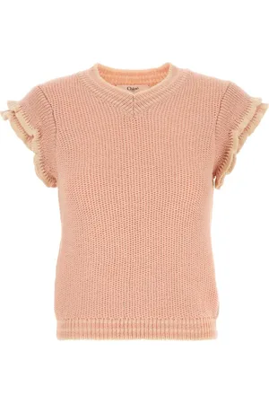 Chloé Short-sleeve knitted T-shirt
