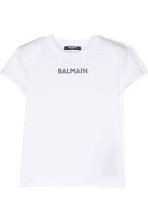 Balmain Logo embellished T-shirt