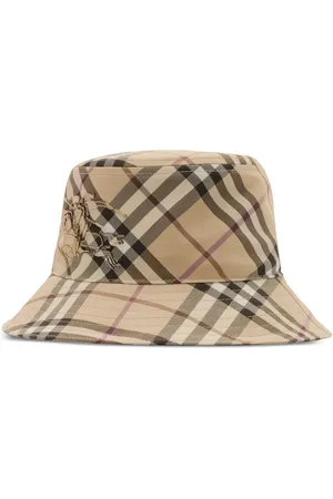 Burberry Checked bucket hat