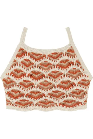 Alanui Hawa Mahal crochet-knit top