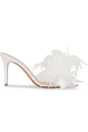 Gianvito Rossi Ynez 85mm floral-appliqu?? sandals
