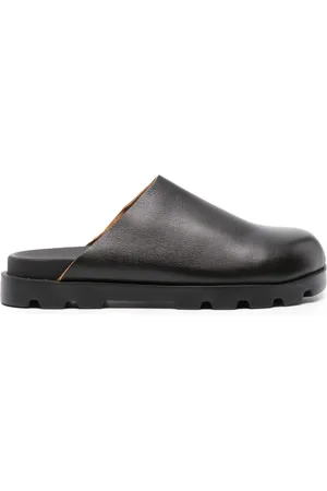 Camper Brutus leather mules