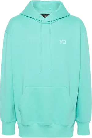 Y-3 Logo-print jersey hoodie