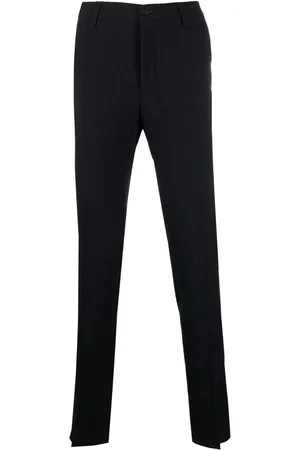Etro Textured-finish tailored trousers