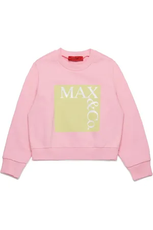 MAX&Co. Kids Logo-print crew-neck sweatshirt