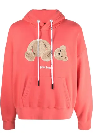 Palm Angels Logo-print drawstring hoodie