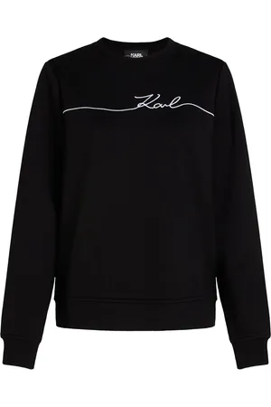 Karl Lagerfeld Signature embroidered sweatshirt